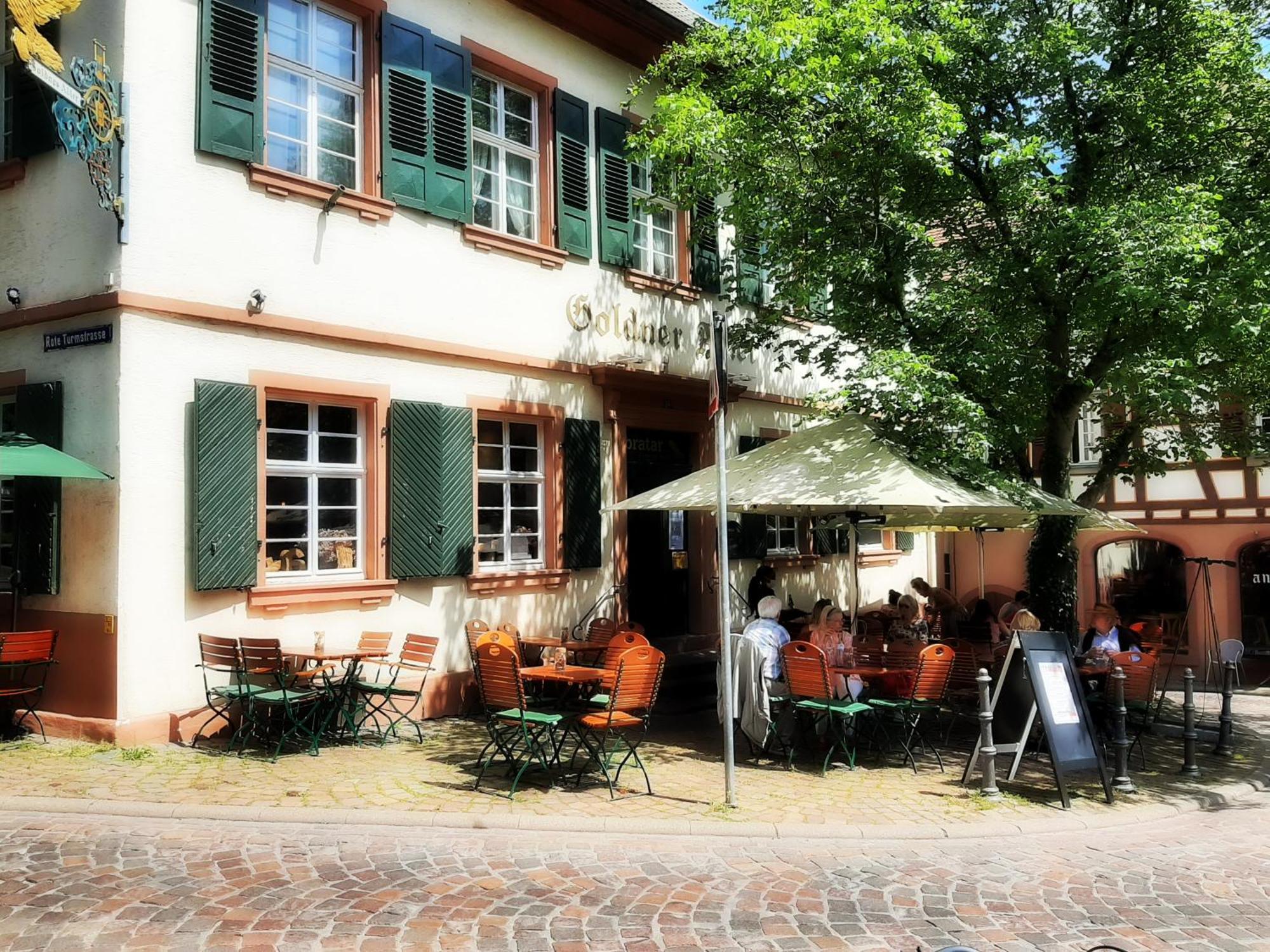 Historischer Adelshof Am Marktplatz, Atelier 70 M² Weinheim Kültér fotó