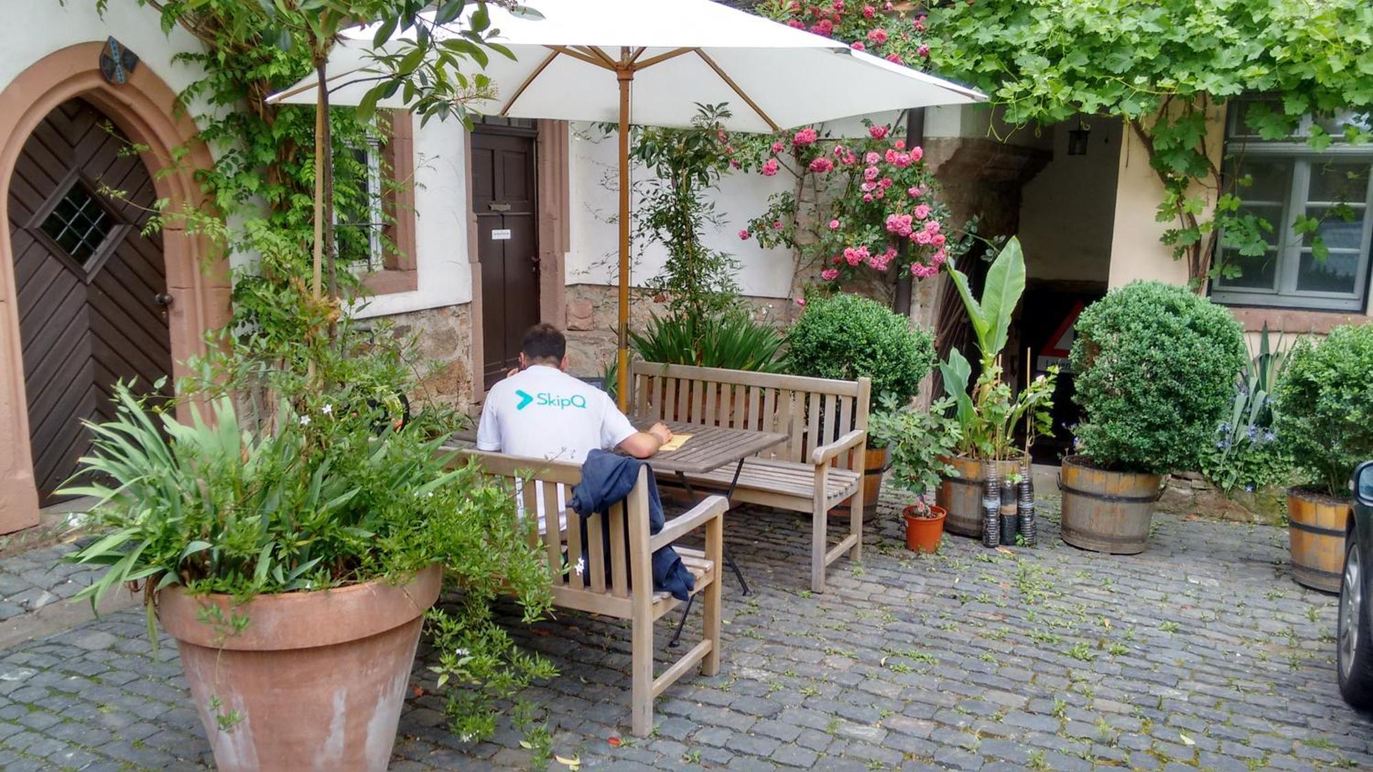 Historischer Adelshof Am Marktplatz, Atelier 70 M² Weinheim Kültér fotó